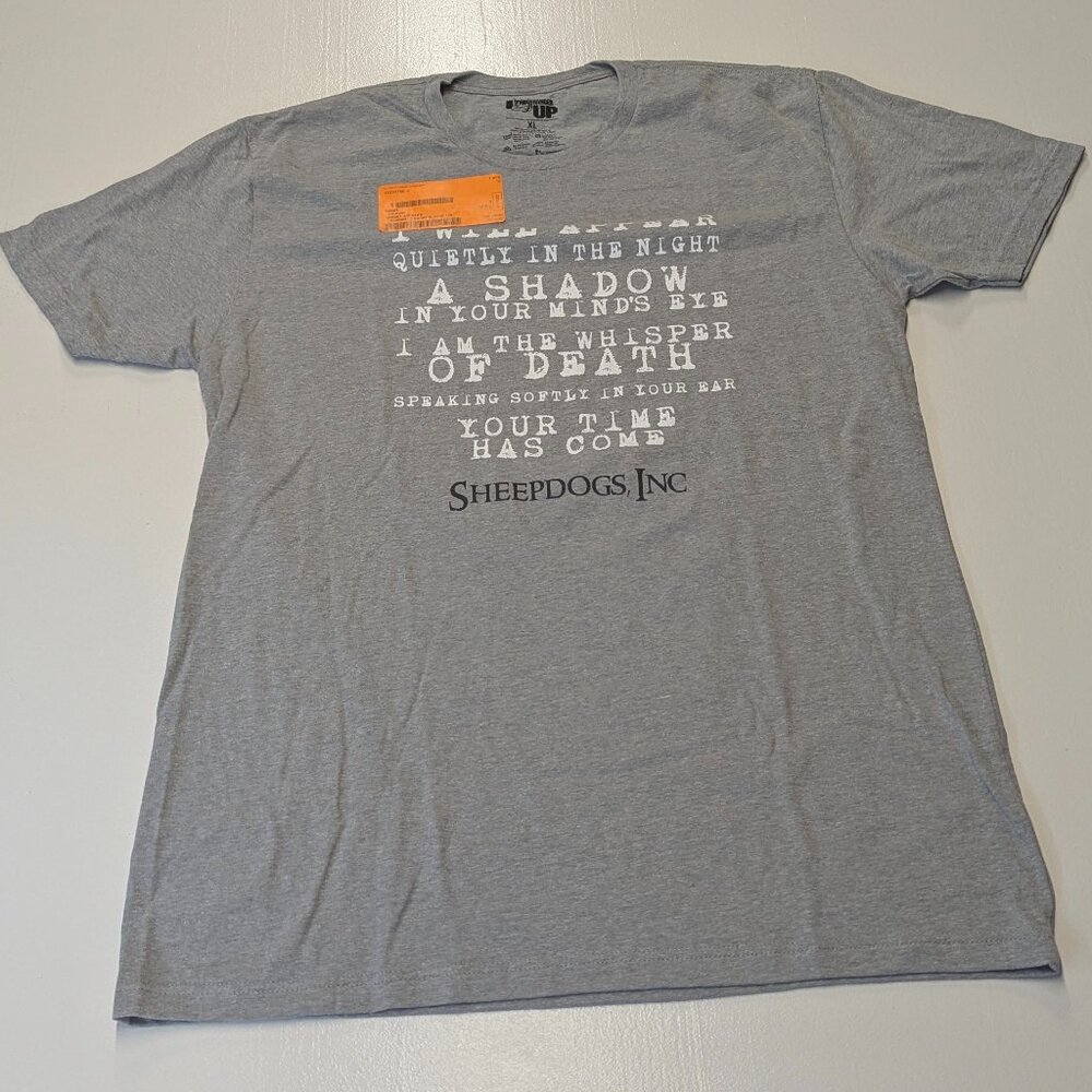 NWT Ranger Up Size XL Graphic Gray Tee